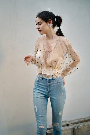 BL006BESP24_Tulle ruffle top