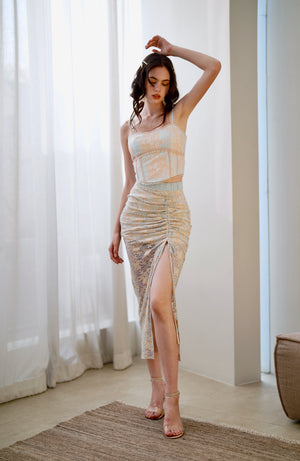 BL012BUSP24_Lace corset top