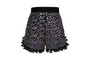 SP016BKPF23_Sequin Short