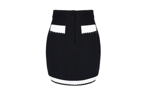 SK002BKPF23_Manhattan Jersey Mini Skirt