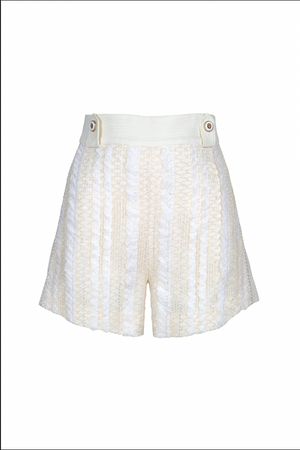 SP011CRPF23 Thea By Thara embroidered short