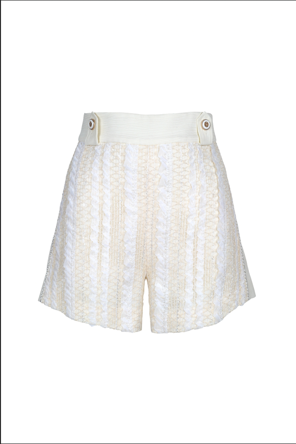 SP011CRPF23 Thea By Thara embroidered short